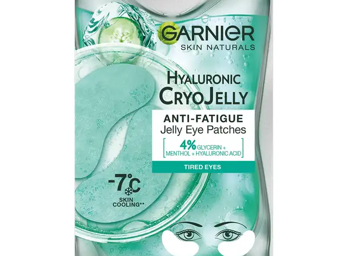 Garnier Skin Naturals Hyaluronic CryoJelly Płatki pod oczy nawilżające
